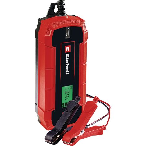 Einhell Chargeur de batterie CE-BC 6 M ( Pour tous types de batteries, courant de charge maximal de 6 A)