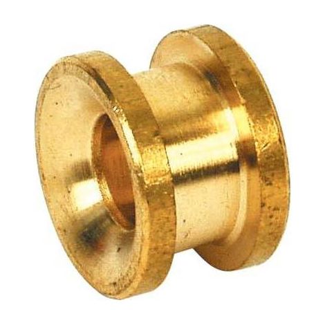 BOCCOLA PASSAFILO X TESTINA DECESPUGLIATORE - OTTONE MM 12X 8 - 10 pezzi
