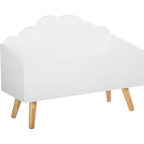 Coffre de Rangement Nuage 58cm Blanc