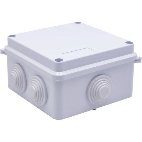 TRU COMPONENTS TC-RA 100x100x70 TC-10239040 Coffret d'installation plastique ABS blanc 1 pc(s) (1/4)