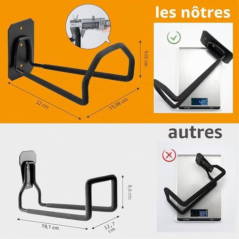 Garden Hose Holder Metal Garden Hose Holder Wall Hanging Water Hose Holder Water Hose (1/4)