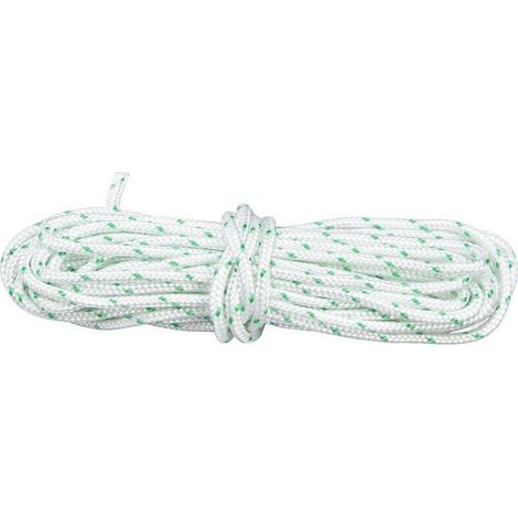 Corde de démarrage en Nylon de 3.5MM, cordon de traction de démarreur de trononneuse de jardin résistant à l'usure pour tondeuse à gazon artisanale, 10m / 32,8 pieds