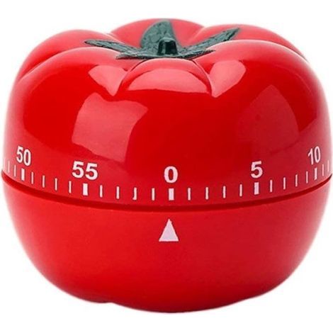Ynkkvre Tomaten-Küchenuhr – Lustige analoge Küchenuhr – Praktische Küchenuhr zum Kochen und Backen (1/5)