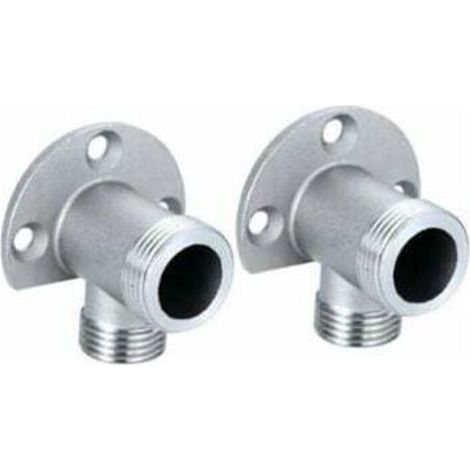 NALOOKAMIC Kits d'installation pour le raccordement de tuyaux aux robinets apparents, systèmes de douche extérieure, mitigeurs thermostatiques, conversions de surface intégrées (1/4)