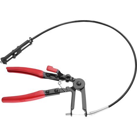 Pince à collier de serrage longue portée pour tuyaux flexibles - Outil de réparation pour conduites de carburant, huile et eau