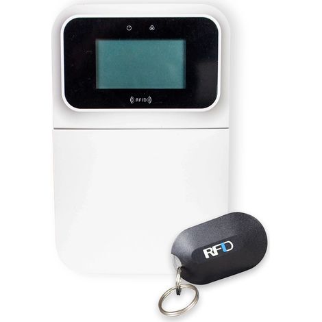 Kit armement / désarmement à distance - Clavier numérique et lecteur RFID sur batterie + Badge RFID (gamme HY) (1/5)