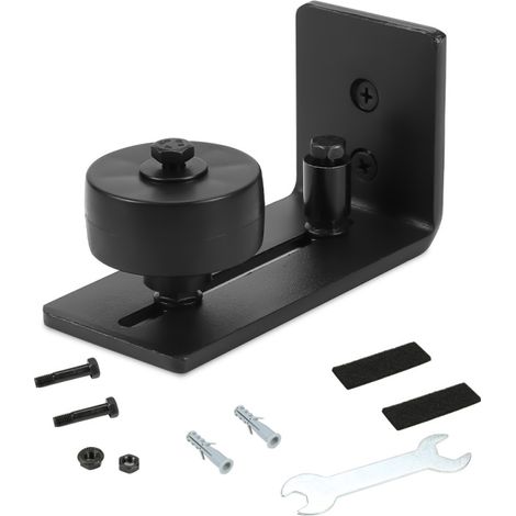 SWANEW Hardware per porte scorrevoli a parete per hardware regolabile per porte scorrevoli (1/5)