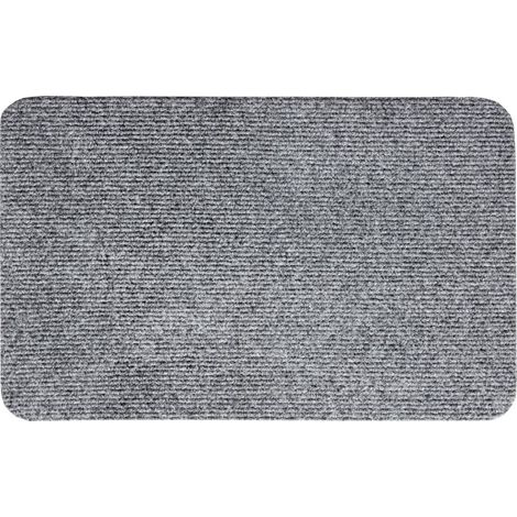 Fußmatte Aleko hellgrau, 50 x 80 cm Fußmatte