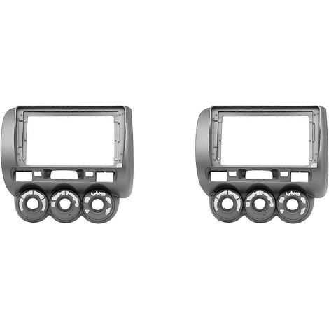 2x 9 Zoll 2DIN Autoradio Blende Stereo DVD Audio Panel Links Lenkrad für Fit City Jazz 2006 (1/5)