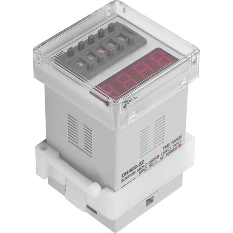 Relais temporisé numérique DH48S-2Z 220 V à 8 broches pour la commande de temporisation (1/5)