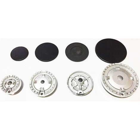WHIRLPOOL IGNIS SERIE 4 SPARTIFIAMMA + BRUCIATORI CUCINA A GAS NERO OPACO S 2560 (1/4)