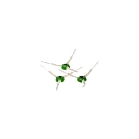 Ensemble de brosses 3 x brosse latérale pinceau rond compatible avec iRobot Roomba E5, E6, E7, i7, i7 Plus, i7+ robot aspirateur