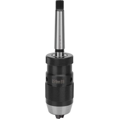 Jeffergarden Mandrin de perçage sans clé pour perceuses, serrage rapide, cône Morse 0,5-16 mm, MT2-B16 (1/5)