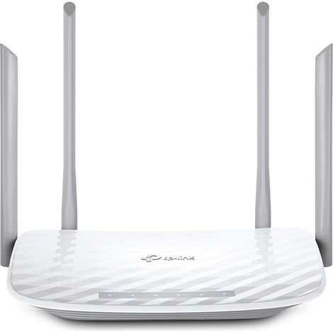 Tp-Link – Routeur WiFi 5 bi-bande AC1200 Mbps – 4 antennes externes pour couverture étendue – Mode point d'accès pour réseau amélioré