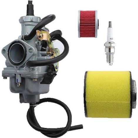 Kit de filtre à air et éponge nettoyante pour carburateur de moto Honda TRX 250 (1997-2001) (1/5)