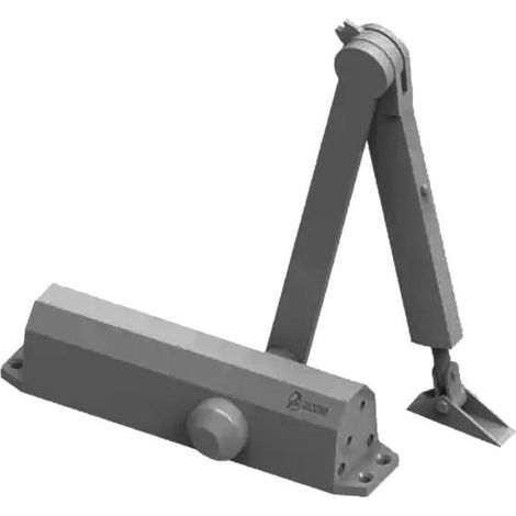 DORCAS muelle dc2-202 en2-4 plata , Muelle cierrapuertas DC2 202 Dorcas Modelo muy versátil que se utiliza para todo tipo de puertas estándar Es rápido y fácil de instalar&lt