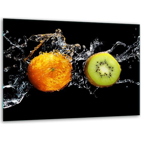 Schneidebrett aus Glas, 40x30 cm, Obstkorb (1/5)