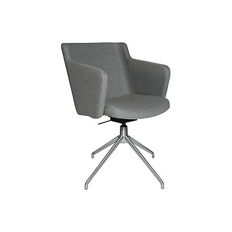 Sillón para visitas SFH  asiento con articulación 3D y pata en (1/5)