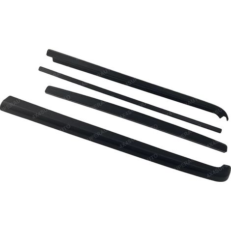 Tira protectora para el portón trasero, ajuste personalizado para Ford Ranger, material ABS duradero, 4 piezas. (1/2)