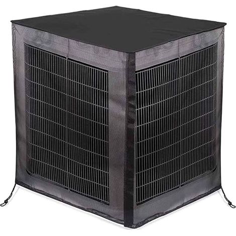 La housse de climatiseurs en tissu Oxford empêche l'encrassement et prolonge la durée de vie de 71 x 71 x 81 cm, housse de conditionnement imperméable (1/5)