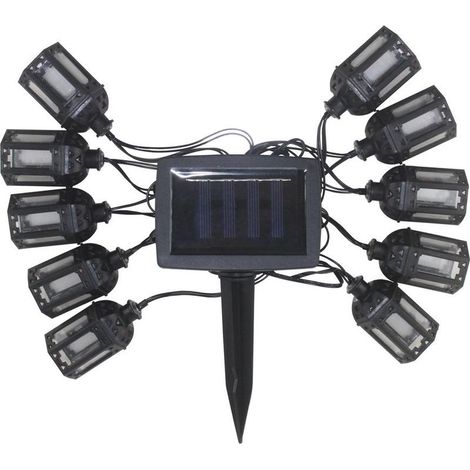 Kette Strend Pro Garden, Laterne, Solar, 10x LED, 1,8+2 m