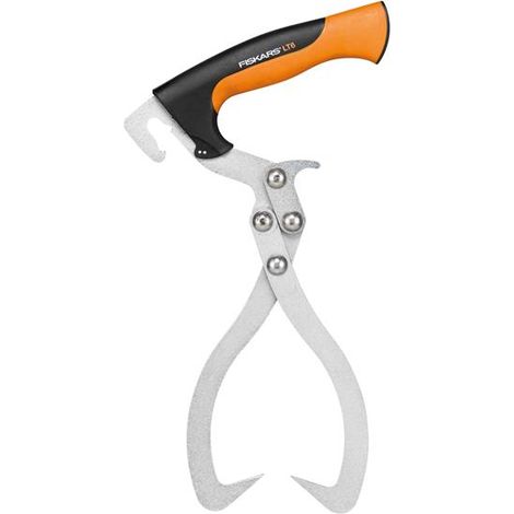 Fiskars WoodXpert Log Tongs Model 1003625 – Heavy-Duty Wood Handling Tool