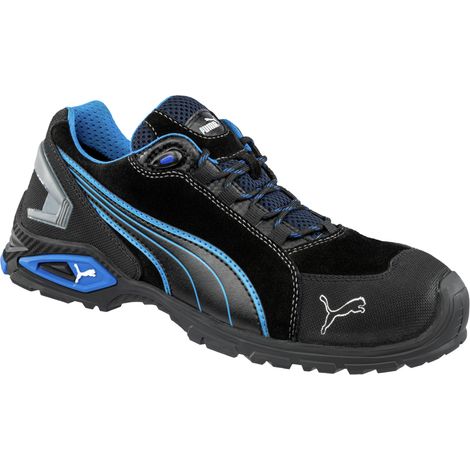 Chaussure de sécurité basse Puma Rio Low S3 SRC Noir / Bleu 46.