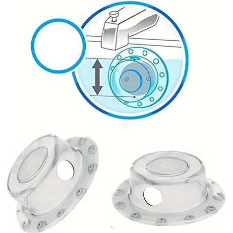 Couvercle de trop-plein pour baignoire, spa et accessoires de bain, bouchon de vidange, ustensiles de bain