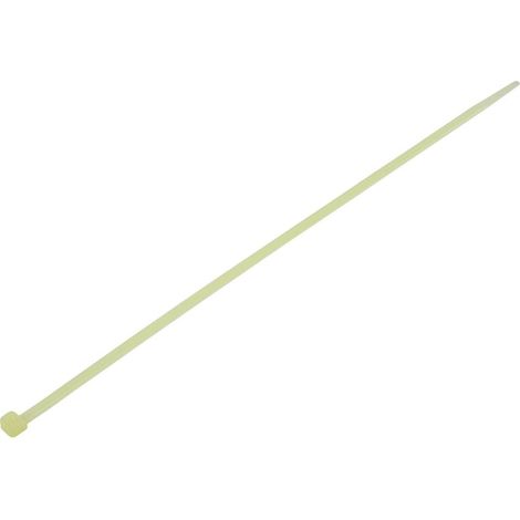 TRU COMPONENTS TC-6645804 Serre-câble 300 mm 4.80 mm naturel stabilisé à la chaleur 100 pc(s)
