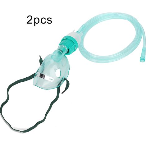 2 pièces Masque de protection jetable pour nébuliseur compressé, atomiseur portable pour usage domestique, pour enfants (6-12 ans) (1/5)