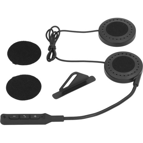 Interphone Moto Bluetooth 5.0 Étanche Kit Mains Libres Musique Appel Sans Fil (1/5)