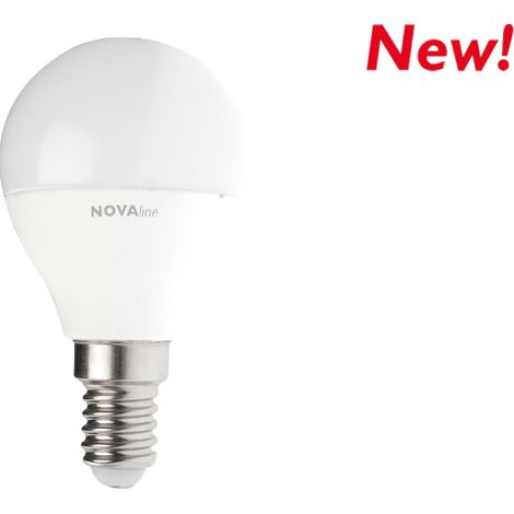 LAMPADINA LED SFERA E14 5,5W 4000K 470LM (1/2)