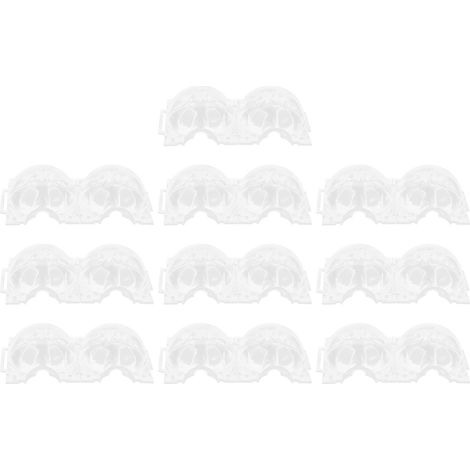 10 pièces boîtes de propagation de plantes 12 cm récipients en plastique transparent dispositifs d'enracinement pour jardinage domestique (1/5)