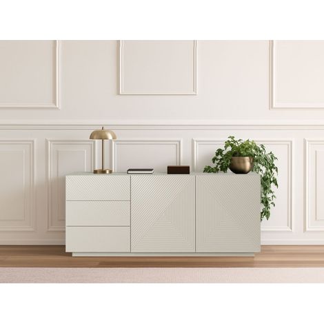 BOBOCHIC - Buffet 2 portes 167 cm ALICE Beige (1/5)