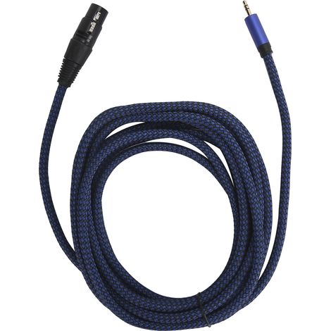 Câble de signal équilibré JORINDO XLR femelle vers Jack 3.5mm, cordon de connexion micro JD6037-5m (5 mètres) (1/5)