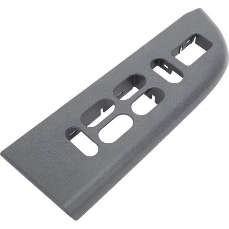Lunette de commutateur de fenêtre de porte côté conducteur 6L1Z 14525 BA, couvercle de panneau de commande avant gauche de remplacement pour Expedition 2003 – 2006 gris (1/5)