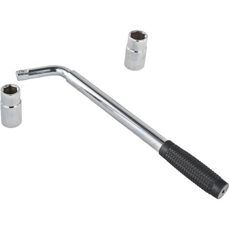 Chiave telescopica per dadi ruota 17/19 mm + 21/23 mm in acciaio 120044 (1/2)