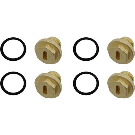 Kit de tapón de llenado de aceite con tuerca de drenaje del diferencial para 4 motores, apto para 2 modelos TD5 y V8.