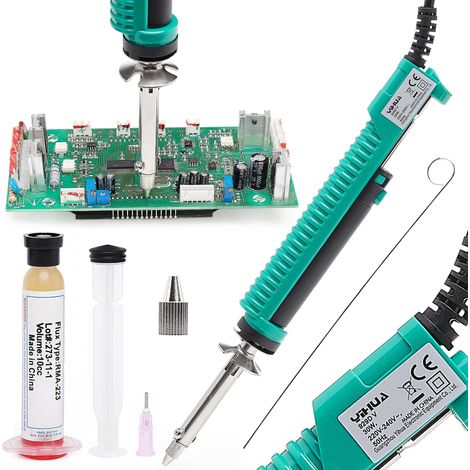 Yihua 929D-V Entlötpumpe + RMA-223 Flussmittelset