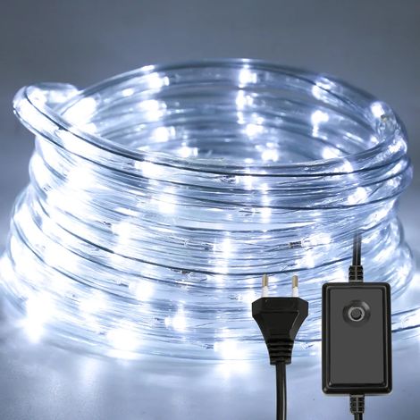 Tube LED extérieur avec 300 LED blanc froid, 32 m (1/5)