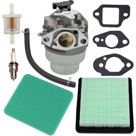 1 kit de couvercle de filtre à air de carburateur, tondeuse à gazon, coupe-bordures, bougies d'allumage, joint de bougie d'allumage de carburateur, filtre à air de carburateur, coque de bougie d'allum (1/5)
