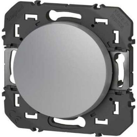 Interrupteur va-et-vient - - 600101 - 10AX - Aluminium - Dooxie (1/3)