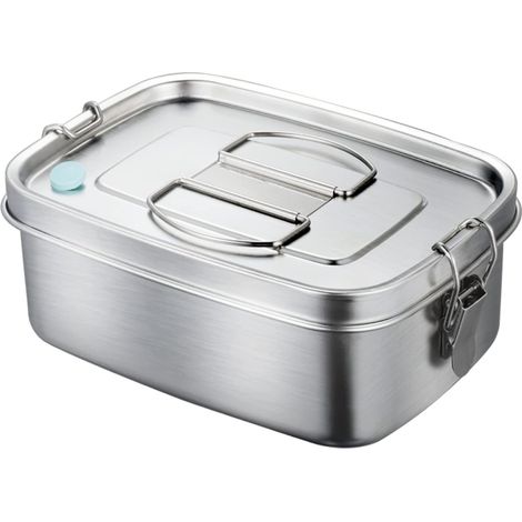 Sac à lunch isotherme en acier inoxydable avec séparateurs, pour le transport quotidien des repas au travail, à l'école, en pique-nique ou en voyage.-AquaForge (1/5)