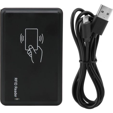 Lecteur De Carte - 125 Khz - Port Usb 2 0 - Distance D'induction 3 À 8 Cm - Pour Gestion Membres Cafés Internet Entreprises - 1 Pièce (1/5)