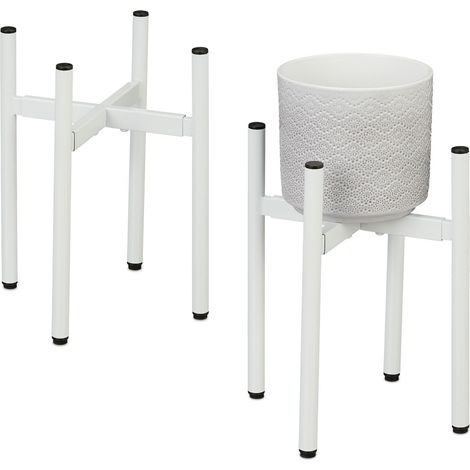 Soporte ajustable para plantas, juego de 2 (1/5)
