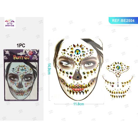 Adesivi Halloween con strass PartyGo