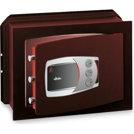 Cassaforte A Muro A Chiave + Combinazione Serie Master Technomax 270x390x200mm (1/2)