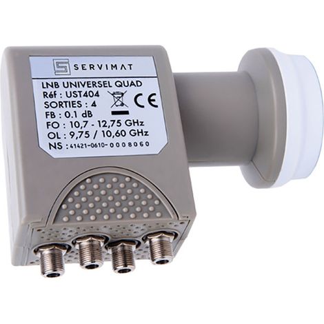 UST404- SERVIMAT Convertisseur QUAD 4 sorties indépendantes (1/4)