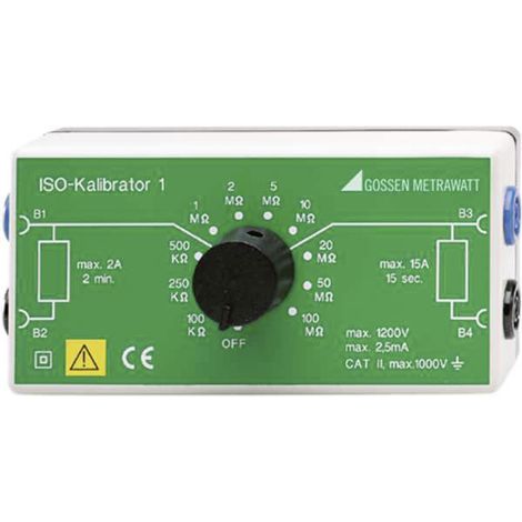 Gossen Metrawatt ISO-Kalibrator 1 Messwiderstand    (L x B x H) 53 x 122 x 60 mm 1 St.