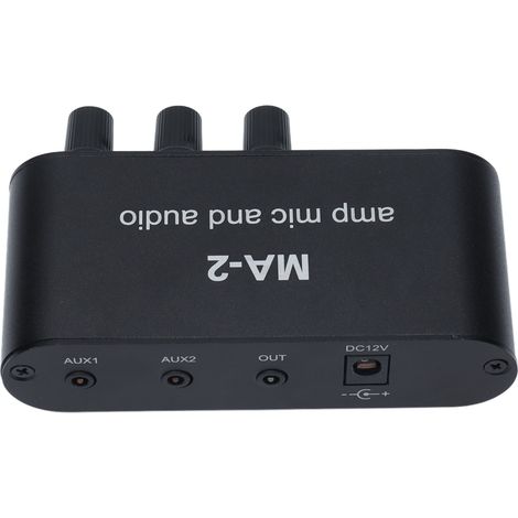 MA-2S Mini-Audio-Vorverstärker für Plattenspieler, elektronischer Phono-Vorverstärker für den Heimgebrauch, Netzteil DC 12–24 V (1/5)